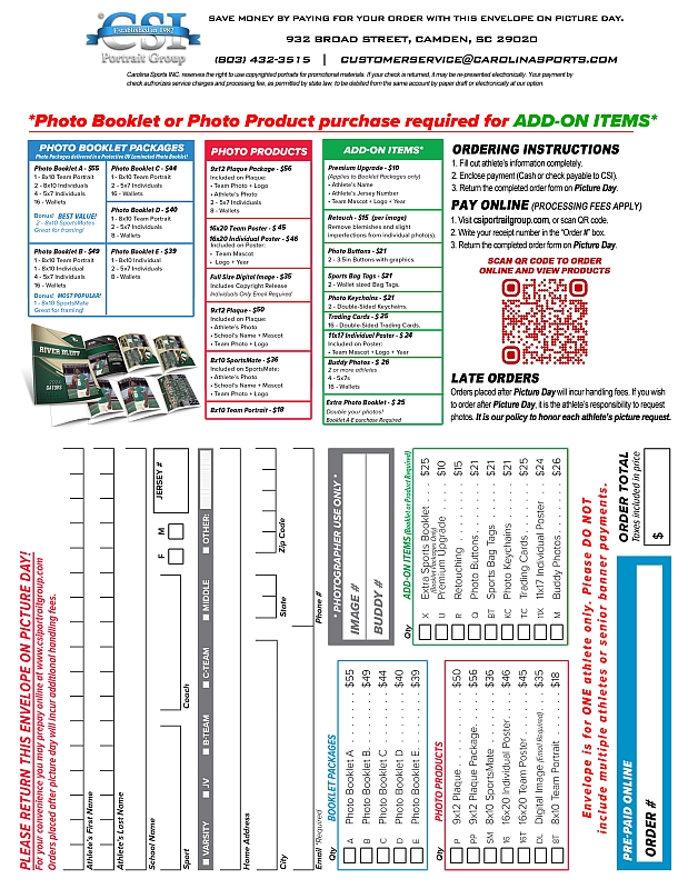 Printable HS Env